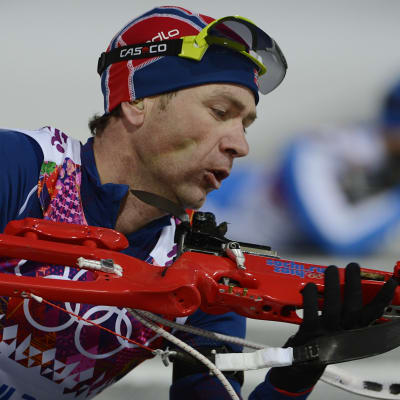Ole-Einar Björndalen vid OS 2014.