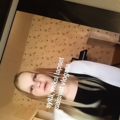 Matilda kertoo videolla, miksi lasten pitäisi saada vlogata.