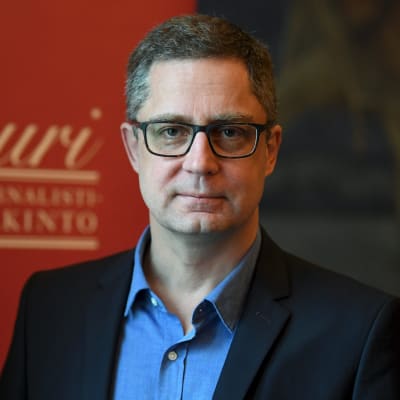 Vuoden journalistiehdokas Antti Kuronen.
