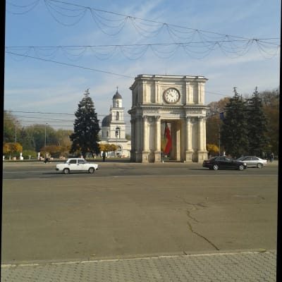 Moldavien, huvudstaden Chisinau