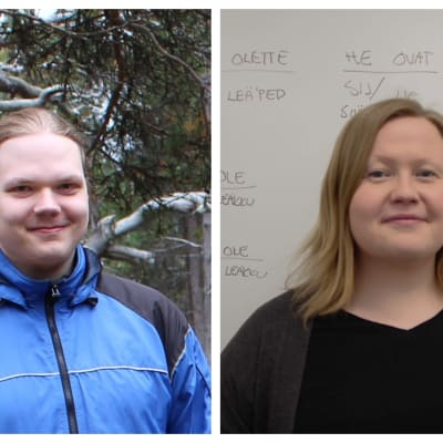 Miika Lehtinen ja Tiina Sanila-Aikio.