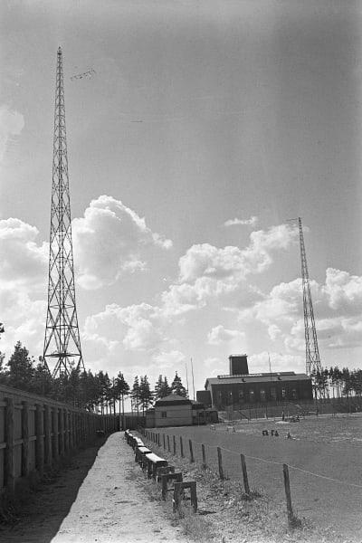 Lahtis radiomast, 1936