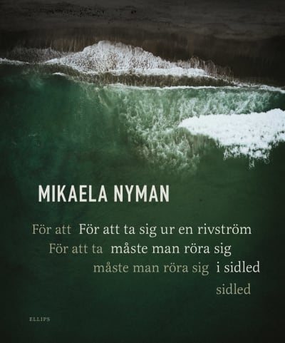 Omslaget till Mikaela Nymans diktsamling.