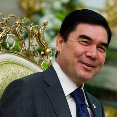 President Berdimuhamedov har fått sin vilja igenom då hockeyn växer i Turkmenistan.
