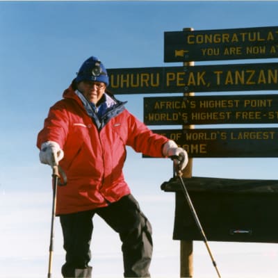 Mikko Alatalo Kilimanjaron huipulla