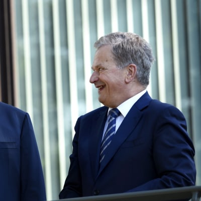 Sauli Niinistö och Donald Trump