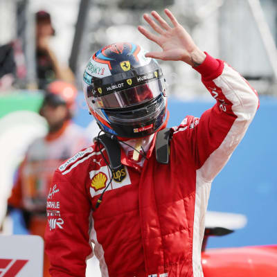 Kimi Räikkönen i Monza. 