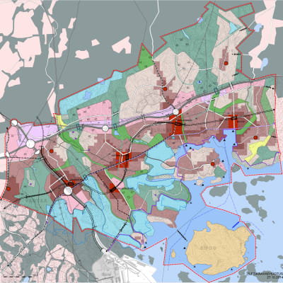 Östersundom, generalplan, 2014,