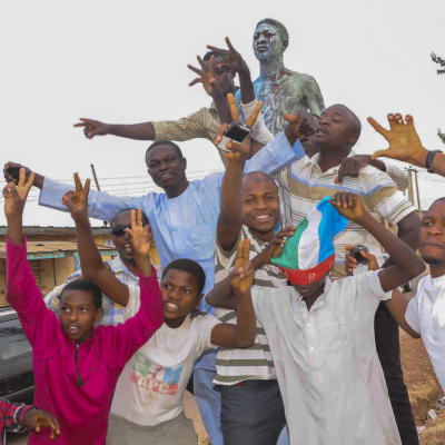 Nigeria firar efter presidentvalet