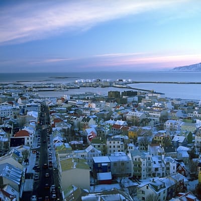 Reykjavik i februari 2003.