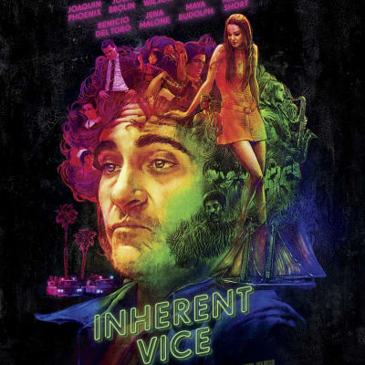 Filmplansch för Inherent Vice.