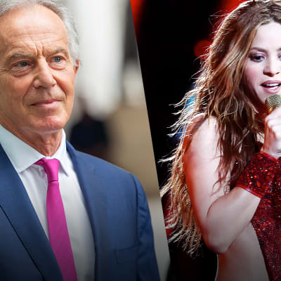 Tony blair och Shakira