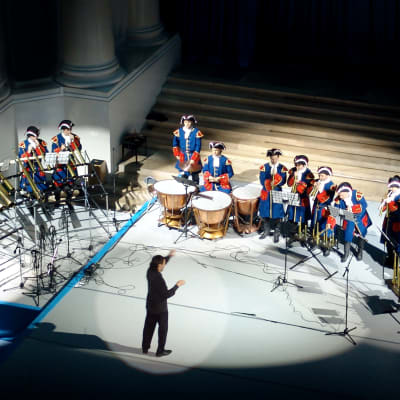 Russian Horn Orchestra, kapellimestari Sergei Poljanitsko. 