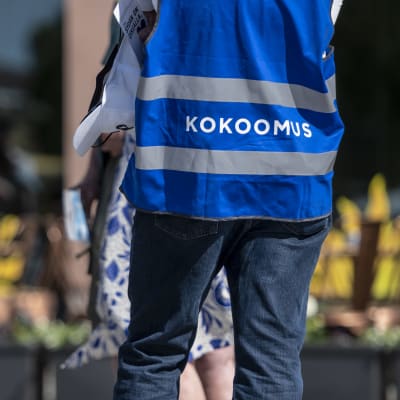 Kokoomuksen vaalikampanjoija Mikkelissä