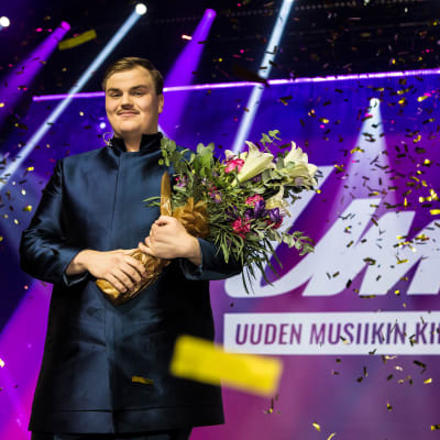 Aksel Kankaanranta UMK20-voittaja.