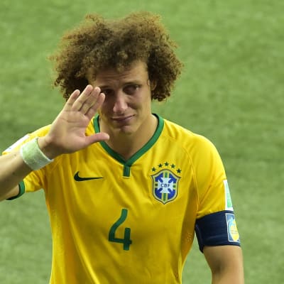 David Luiz efter matchen mot Tyskland