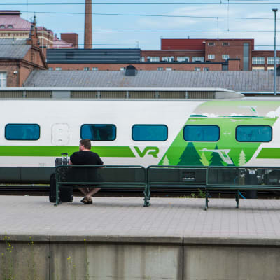 Tampereen rautatieasema.