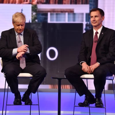 Boris Johnson och Jeremy Hunt