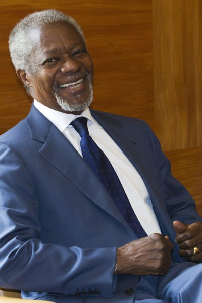 Kofi Annan.