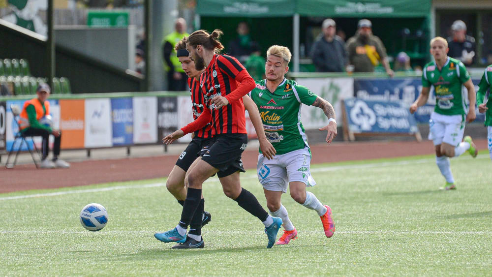 Adam Larssons Tva Mal Rackte Till Seger For Ekenas If Fjarde Forlusten Pa Raken For Pk 35 I Fotbollsettan Vastnyland Svenska Yle Fi