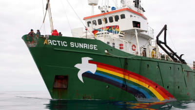 Greenpeacefartyget Arctic Sunrise.