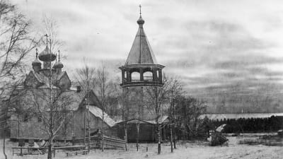 En kyrka i Petroskoj.