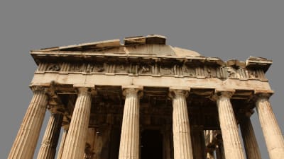 akropolis i aten, grekland