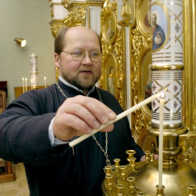 Ortodoxa prästen Mitro Repo.