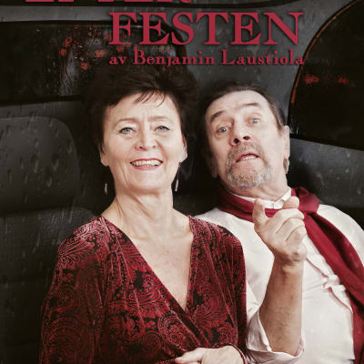 Johanna Ringbom och Pekka Laiho i Benjamin Laustiolas pjäs Efter festen