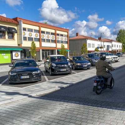 Jämsän keskustaa.