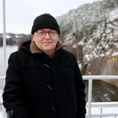 Kokemäenjoen reitin kunnostusyhdistyksen puheenjohtaja Pekka Vuorinen.