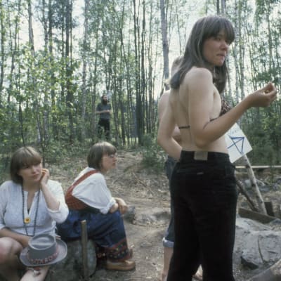 Koijärvi-liikkeen aktivisteja keväällä 1979
