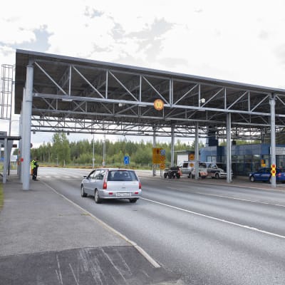 Niiralan raja-asema Tohmajärvellä Pohjois-Karjalassa. 