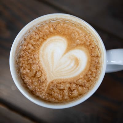 kaffehjärta.