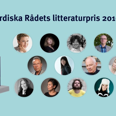 Kandidaterna till Nordiska rådets litteraturpris 2016.
