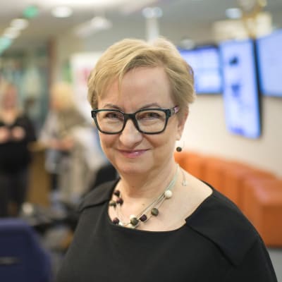 Keskipohjanmaan-lehden päätoimittaja Tiina Ojutkangas.