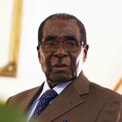 Zimbabwes president Robert Mugabe.