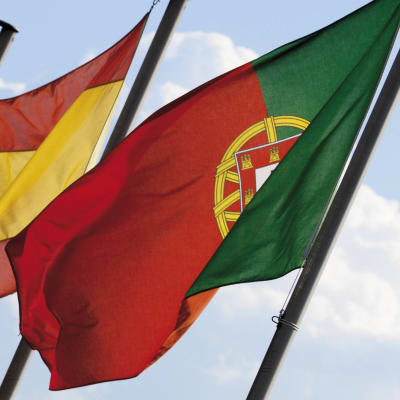 Espanjan ja Portugalin liput