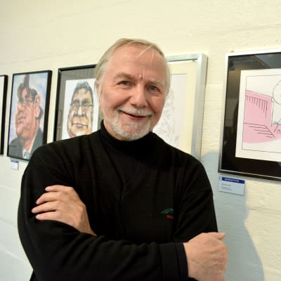 Kalevi Laalo eli pilapiirtäjä Kerberos ja kuvat Timo Soinista