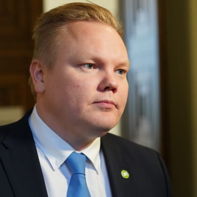 Antti Kurvinen eduskunnassa 5.3.2020