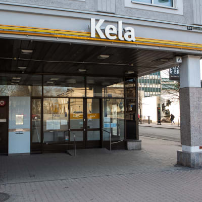 Tampereen keskustan Kelan julkisivu.