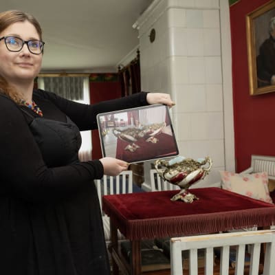 JUSTYNA NEUVONEN, projektivastaava esittelee ipalta lisättyä todellisuutta