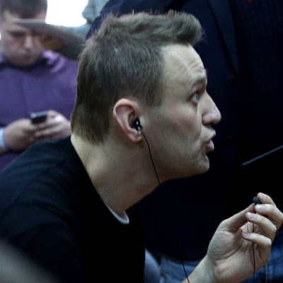 Aleksej Navalnyj i domstol i Moskva 27.3.2017