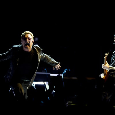U2-konsert i Amsterdam den 8 september 2015.