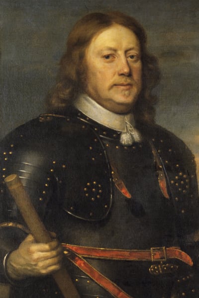 Porträtt av Per Brahe d.y. gjort av David Beck ca 1650. Finns i Skoklosters slott. 