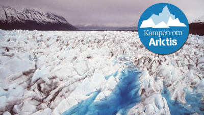 Klimatförändringen ett hot mot Arktisområdet.
