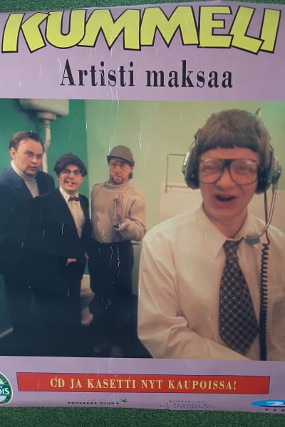 Artisti maksaa julistemainos.