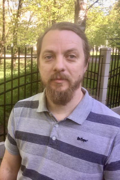 Mark Leidman är en rysk sjubarnspappa i Lettland.