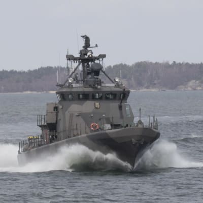 Robotbåten Naantali i Rauma-klassen.