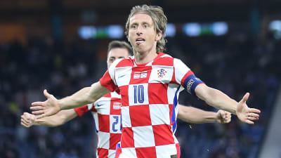 Luka Modric är Kroatiens spelmotor.